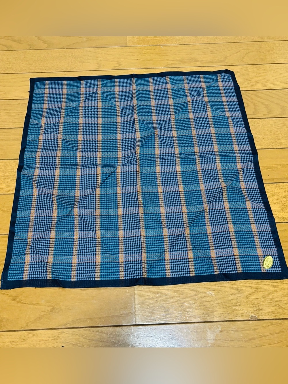 Mitsukoshi Japan Multicolor 100%Cotton Handkerchief/Bandana/Scarf size 45cm/18”